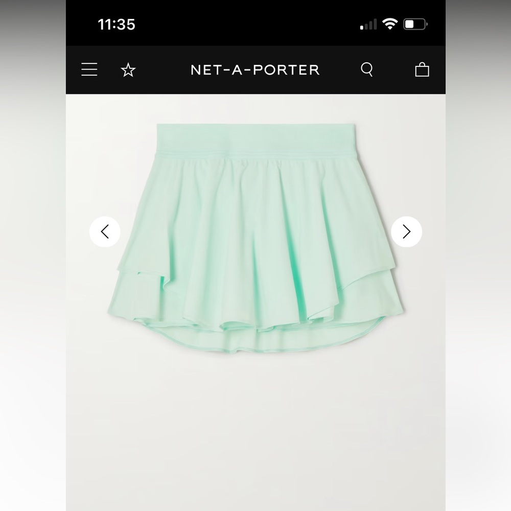 Lululemon court tennis skirt size 0